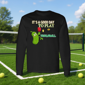T-shirt premium a maniche lunghe Pickleball Design Dink Player per gli appassionati di Pickleball - Product Image 3