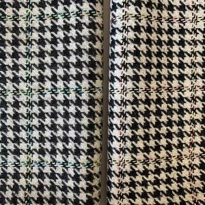 Kain Melton Houndstooth 50% Wol 560g/<span class=keywords><strong>m</strong></span> untuk Jas Wanita dan Dekorasi Rumah, Barang Siap Kirim - Product Image 2
