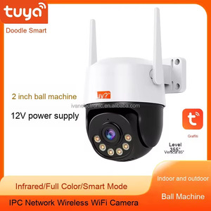 Cámara de Intercomunicación WiFi para Exteriores Tuya Smart <span class=keywords><strong>Life</strong></span> <span class=keywords><strong>Full</strong></span> <span class=keywords><strong>HD</strong></span> 5MP, IP66, H.265, Detección de Movimiento, Inalámbrica, Pan-Tilt-Zoom, CMOS de 1 Año - Product Image 2