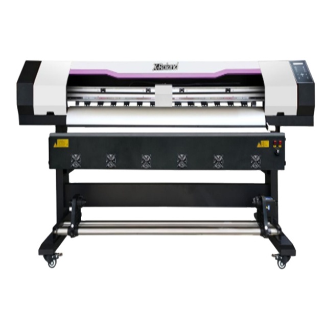 Single-Head Ink-Jet Printer Machine X600 Large Format Eco Solvent Digital Printer for Advertising