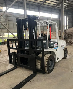 รถยกดีเซล TCM 70 มือสอง ราคาถูก 7 ตัน 4x4 ขับเคลื่อนสี่ล้อ สำหรับงานออฟโรด รุ่น FD70 FD30 FD50 FD100 FD150 ขายดี - Product Image 5