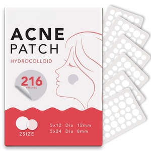 Patchs Hydrocolloïdes en Gros pour le Traitement de l'Acné du Visage et de la Peau, à l'Acide Salicylique et à l'Huile d'Arbre à Thé, Végétaliens - Product Image 1