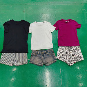 Pantalones Cortos de Mezclilla Casuales de Verano para Mujer, de Marca, con Diseño Sólido, Tendencia de Moda, Ropa Usada de Segunda Mano - Product Image 2