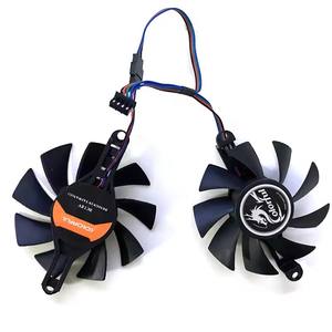 NUEVO 2PCS 85MM Ventilador de refrigeración GPU Cooler Ventilador de tarjeta gráfica para AMD Jieshuo 51riscRX 6600M <span class=keywords><strong>RX6600M</strong></span> Para MLLSE RX 580 8GB Gaming Fans - Product Image 1