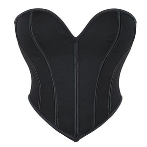 Top <span class=keywords><strong>Corsetto</strong></span> Bustier da Donna in <span class=keywords><strong>Maglia</strong></span> Bianca all'Ingrosso - Product Image 4