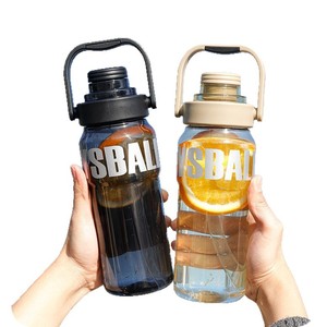 Portable Plastic Sports Water Bottle 800ml With Handle For Men Women Students Outdoor Use - Product Image 5