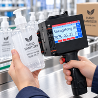 Imprimante jet d'encre portable à interface conviviale pour le codage de la date sur les boîtes en carton et les flacons cosmétiques (vente en gros)