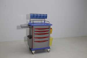 Hochey ABS 플라스틱 마취 트롤리 의료 응급 병원 가구 - Product Image 2