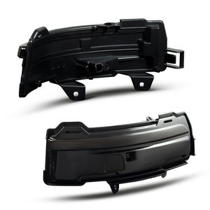 Indicadores de espejo lateral dinámico para Land Rover <span class=keywords><strong>Evoque</strong></span> 2 <span class=keywords><strong>2019</strong></span> + Accesorios de luces de señal de giro LED, lente ahumada/transparente, paquete de 2 piezas - Product Image 3