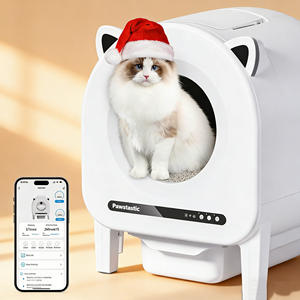 Bac à litière pour chat Factory Direct Cat Litter Bo, fermé, facile à nettoyer, grande capacité, anti-odeurs, durable pour les chats - Product Image 1