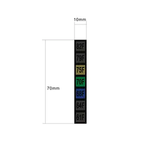 2024 LCD khuyến mại phí bảo hiểm sốt quét nhiệt kế dải trẻ em trẻ sơ sinh trán Nhiệt kế đo nhiệt độ dải