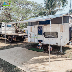 Véhicule d'expédition à toit relevable 4x4 quatre saisons, <span class=keywords><strong>caravane</strong></span> de voyage à l'apparence classique <span class=keywords><strong>avec</strong></span> table <span class=keywords><strong>pliante</strong></span> - Product Image 6
