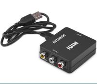 Convertisseur HDMI vers AV, mini convertisseur 1080P