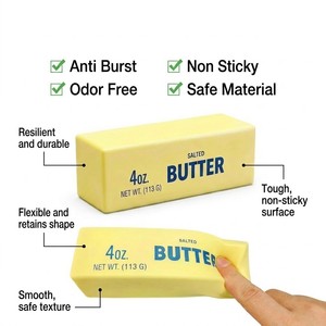 Jouet à presser géant réaliste en forme de nourriture, anti-stress pour employés de bureau, ornement pour soulager l'anxiété - Product Image 4