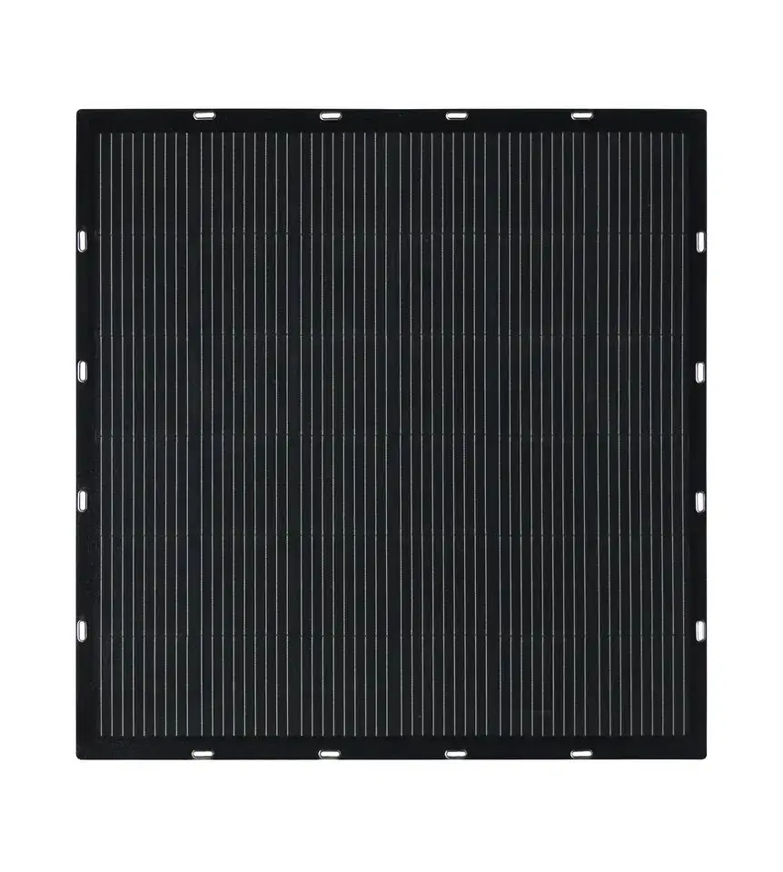 Efficient and environmentally friendly solar flexible balcony panel 200W19.8V to meet various electricity needs on the balcony