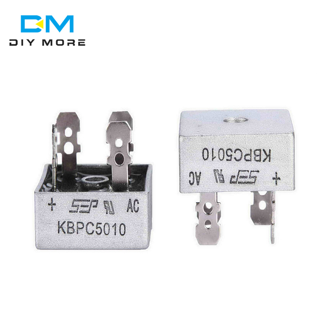 KBPC5010 50A 1000V Diode Bridge Rectifier Diode KBPC 5010 Power Rectifier Diode Electronic Componentes
