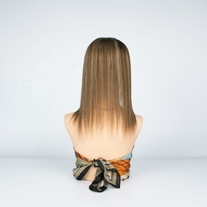 Sistema de integración de cabello humano 6x6 con base de red de seda, 100% cabello virgen europeo con cutícula alineada, topper para mujeres. - Product Image 6