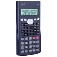 Calculatrice scientifique Deli E1710, calculatrice comptable et fiscale, affichage à deux lignes