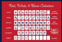 Nouvelle Collection 2026 : Tapis de Mahjong Américain en Acrylique Gravé Effet Feu d'Artifice, Jeu de Tuiles de Mahjong, Jeu de Société, Cadeau, Divertissement de Casino