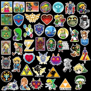 47 autocollants The Legend of <span class=keywords><strong>Zelda</strong></span> Game Boy pour enfants, pour table, téléphone, ordinateur, skateboard, bagages, ordinateur portable, jeux - Product Image 3