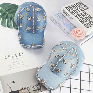 European American High Quality Washed Distressed Denim Promotional Silk Screen Printed Baseball Cap Breathable Comfort - Product Image 3