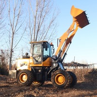 Steinlader Mini-Radlader 920 2 Tonnen Diesel Hocheffiziente Maschine für Baustellen-Rohmaterialbeladung