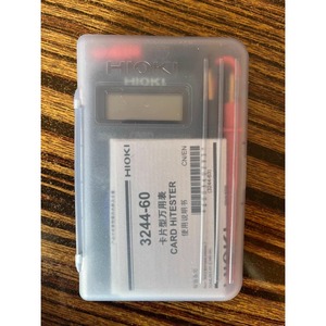ไฮโอกิ 3244-60 ดิจิตอลมัลติมิเตอร์แบบพกพา รุ่นการ์ด 500V พร้อมฟังก์ชั่นวัดความต้านทาน - Product Image 2