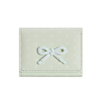 Dompet Kartu Multifungsi Unisex Pendek Anti Air PU Minimalis Elegan Terlaris, Lipat, Bahan Poliester dengan Kancing Pengunci