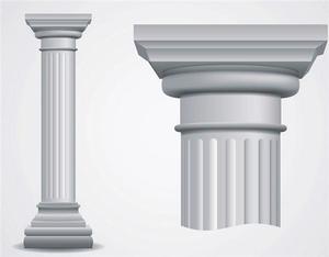 Têtes de colonnes romaines en EPS personnalisées, moulures décoratives extérieures pour piliers de villa, socles de colonnes, moulures d'angle pour entrée de hall de villa - Product Image 3