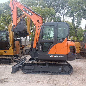 รถขุดมือสอง DOOSAN DX60-9C 6 ตัน เครื่องยนต์ยันม่าร์ ปั๊มไฮดรอลิก Doosan Mottrol มอเตอร์วาล์ว KYB ใช้งานมาแล้ว 1200-2000 ชั่วโมง สภาพ 90% ใหม่ 0.26 เมตร - Product Image 3