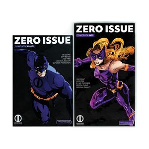 Pochette de bande dessinée refermable, écologique, claire, de taille moderne - Product Image 1