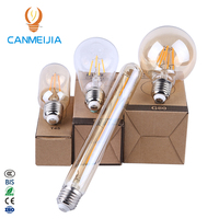 Ampoule rétro edison, lampe électrique, vintage, lumière incandescente, A60, ST64, G45, E27