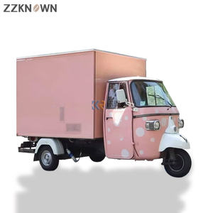 Carrito de Helados de Aluminio de 4 Ruedas con Certificación CE, Camioneta Móvil de Comida Rápida, Triciclo Eléctrico, Camión de Café - Product Image 6