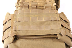 広州工場カスタムフロント/バック/横/ネック/肩/鼠径部保護アラミド砂漠プレートキャリア弾道ベスト - Product Image 4