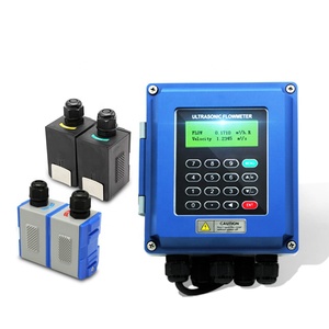 GUF120A-W 클램쉘 초음파 유량계 스테인리스 스틸 플라스틱 열량계 액체 매체 LCD 디스플레이 맞춤형 OEM - Product Image 2