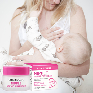 CHIC BEAUTE Nouvelle Arrivée Crème Réparatrice pour Mamelons d'<span class=keywords><strong>Allaitement</strong></span>, Crème Nourrissante pour Mamelons Fissurés et Secs - Product Image 1