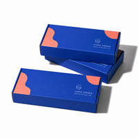 Boîte d'emballage rectangulaire personnalisée, boîtes rigides écologiques, boîte de présentation de produits pour petites entreprises avec impression de logo