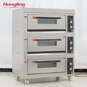 <span class=keywords><strong>Four</strong></span> à pâtisserie commercial à gaz à 3 étages, <span class=keywords><strong>prix</strong></span> du <span class=keywords><strong>four</strong></span> à boulangerie - Product Image 2