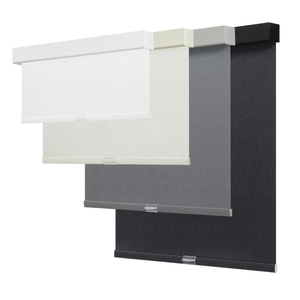 Oscurecimiento de la habitación Sala de estar Enrollar persianas enrollables manuales Cortina, persianas enrollables turcas Material Cortinas opacas - Product Image 2
