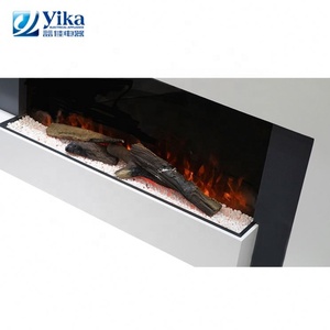 <span class=keywords><strong>Cheminée</strong></span> <span class=keywords><strong>électrique</strong></span> murale encastrable à effet gris-blanc 220~240V, très vendue - Product Image 6