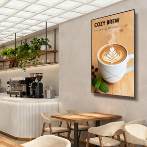 Écrans numériques interactifs muraux de 32'' et 43'' pour la publicité, écrans tactiles, menu numérique pour supermarché, vidéo, image - Product Image 6