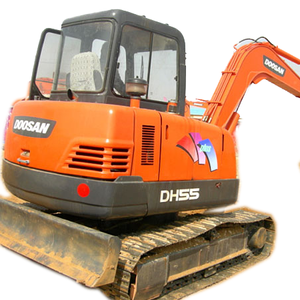 Doosan รถขุดขนาดเล็ก Doosan มือสองเครื่อง Dh55มือสอง5Ton ใช้งานหนัก - Product Image 1