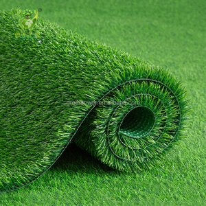 Tapis artificiel longue durée Tapis d'herbe synthétique Tapis de rouleau de <span class=keywords><strong>gazon</strong></span> Pelouse en plastique d'herbe artificielle Cesped - Product Image 2