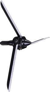 6 piezas de puntas de caza para caza de pavos, 120 grano, acero inoxidable 420, 3 cuchillas fijas para <span class=keywords><strong>arcos</strong></span> compuestos y recurvos, afiladas como un cuchillo - Product Image 4