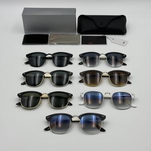 アイウェアキットバンドルデザイナーSunGlasses 0102Sスクエアシェイプパイロットブランド男性用女性用逆サングラス - Product Image 6