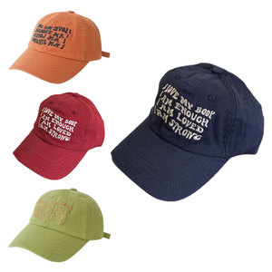 Charme INS Style Personnalité Rétro Lettre Coton Casquette De Baseball Avec Broderie En Trois Dimensions Sport Parasol Cap - Product Image 1