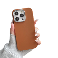 Vente en gros d'étuis de téléphone portable en silicone souple TPU, couleur unie simple, antichoc, pour iPhone 16 Pro Max 15 14 Plus 13 12 11
