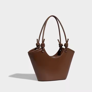 Sac à main grande capacité pour femme, couleur unie, design simple et original, nouvelle mode 2025, sac porté épaule pour le quotidien - Product Image 3