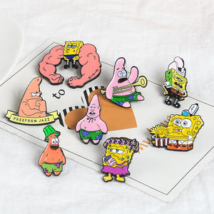 Personnalisez votre propre artisanat en métal plaqué or vêtements chapeau Anime métal émail dur épingles épingle personnalisée en émail - Product Image 4