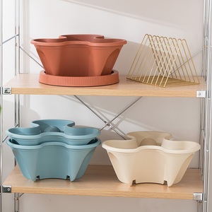 Tour de jardinage à 5 niveaux, jardinière verticale empilable, jardin vertical pour la culture d'herbes, de fleurs, de fraises et de légumes - Product Image 4